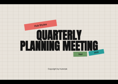 Quarterly Planning Meeting